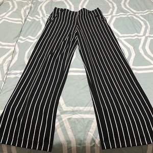 Dressy pants. Black and white